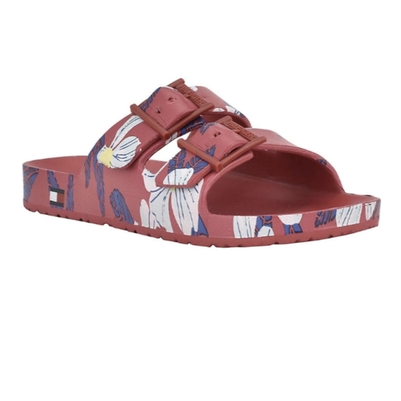 💖Tommy Hilfiger Slide Sandals Size 7 💖 - Picture 2 of 6